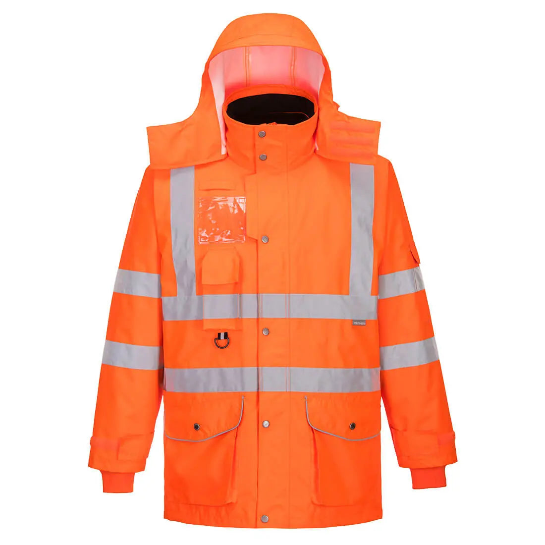 Warnschutz 7-in-1 Verkehrsjacke atmungsaktiv  RT27