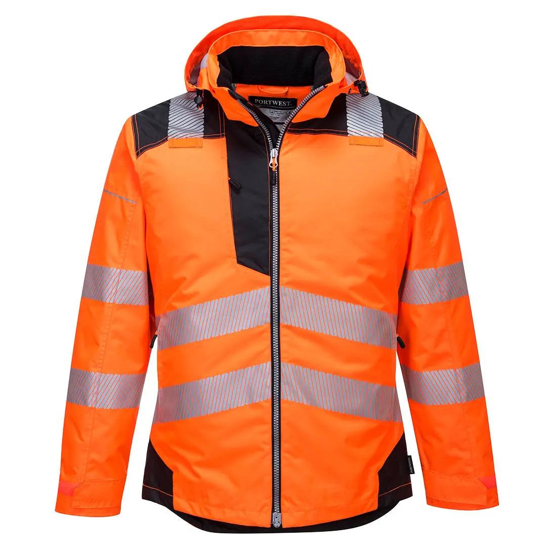 Warnschutz-Regenjacke Regenschutz T400