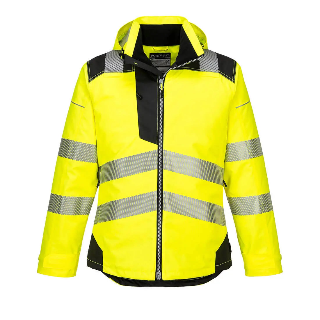 Warnschutz-Regenjacke Regenschutz T400